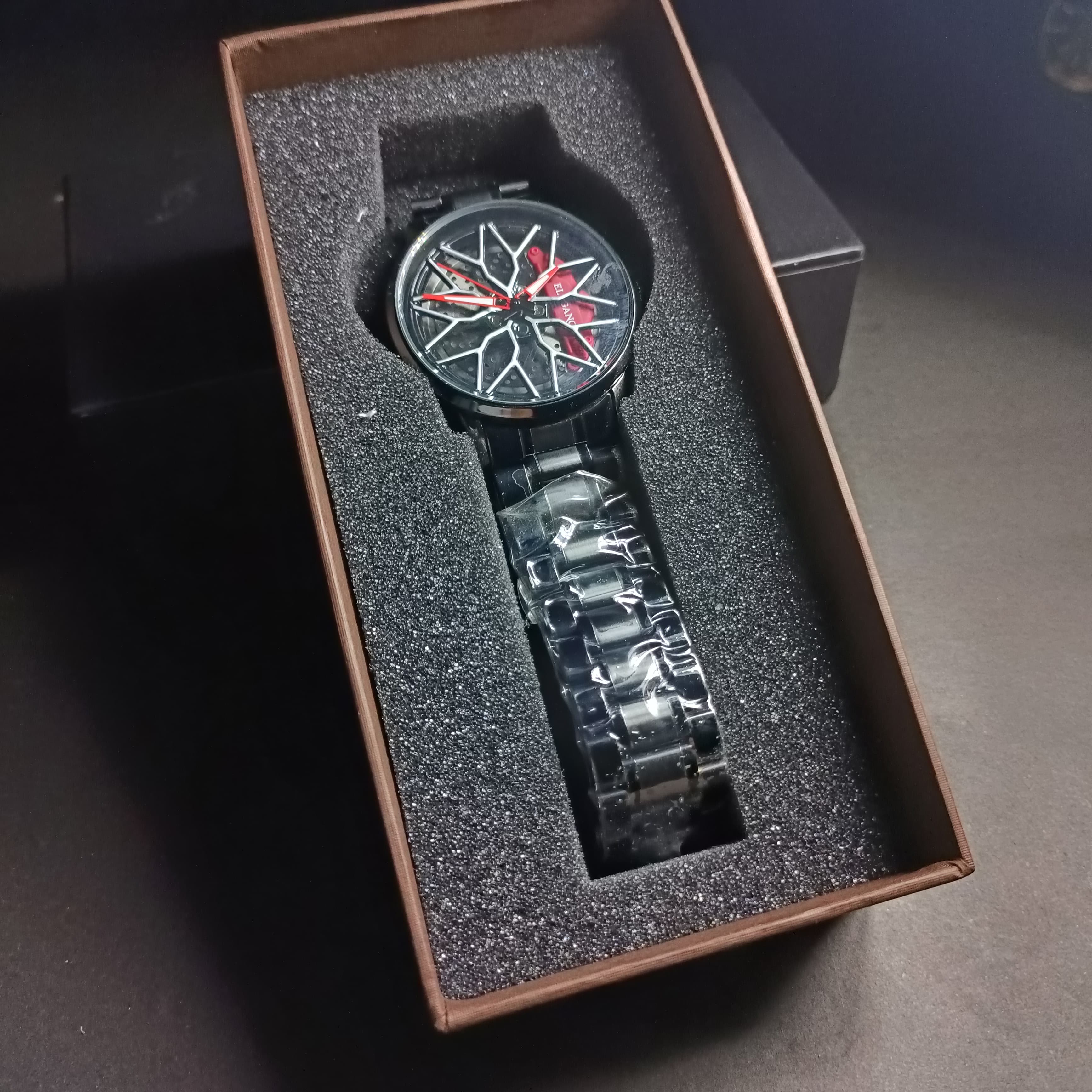 Car Wheel Rim Watch