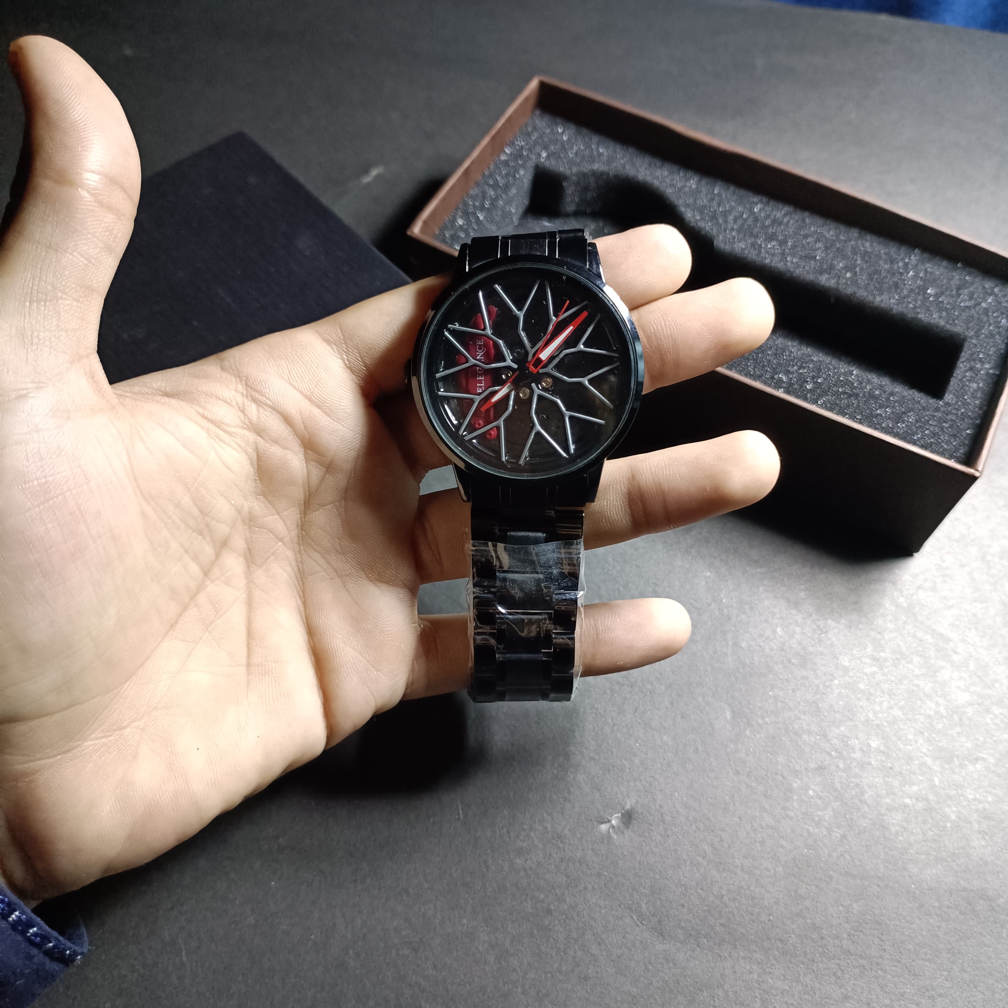 Car Wheel Rim Watch