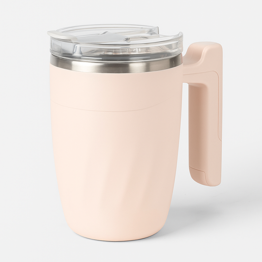 Automatic magnetic stirring cup